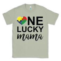 Matcha one lucky mama Classic Tee - CowhideDigitalArt