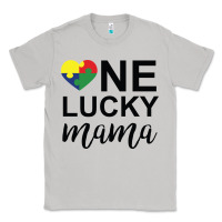 Moon Dust one lucky mama Classic Tee - CowhideDigitalArt