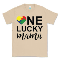 Mushroom one lucky mama Classic Tee - CowhideDigitalArt