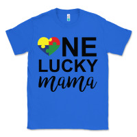 True Royal one lucky mama Classic Tee - CowhideDigitalArt