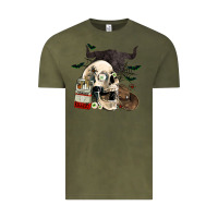 Vintage Olive cowboy killers Vintage Tee - AdoDesignShop