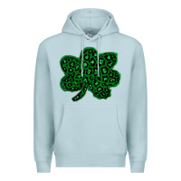 Blue Mist shamrock st patrick Premium Hoodie - Bettercallsaul