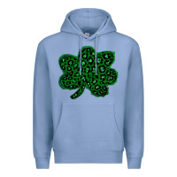 Colony Blue shamrock st patrick Premium Hoodie - Bettercallsaul