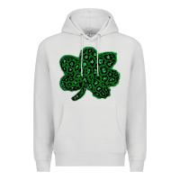 Dove Grey shamrock st patrick Premium Hoodie - Bettercallsaul