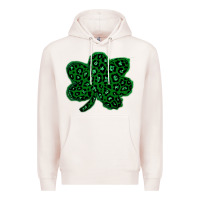 Pale Pink shamrock st patrick Premium Hoodie - Bettercallsaul