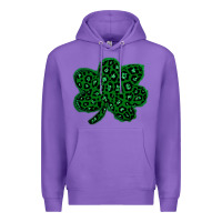 Purple shamrock st patrick Premium Hoodie - Bettercallsaul