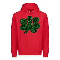 Red shamrock st patrick Premium Hoodie - Bettercallsaul