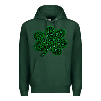 Sports Green shamrock st patrick Premium Hoodie - Bettercallsaul