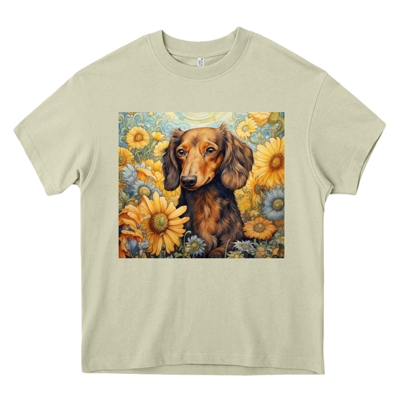 Dachshund Heavy Core Tee by Unal Design | Teevron