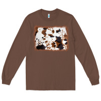 Chestnut cowhide background Long Sleeve Tee - AdoDesignShop