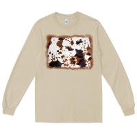 Mushroom cowhide background Long Sleeve Tee - AdoDesignShop