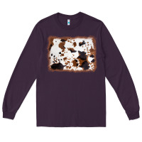 Plum cowhide background Long Sleeve Tee - AdoDesignShop