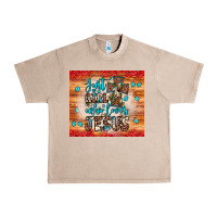 French Oak just a girl who loves jesus Urban Heavy Tee - JahusDesignShop