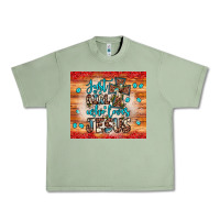 Oil Green just a girl who loves jesus Urban Heavy Tee - JahusDesignShop