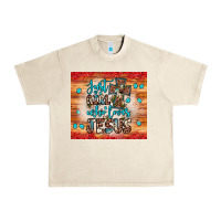 Sandshell just a girl who loves jesus Urban Heavy Tee - JahusDesignShop