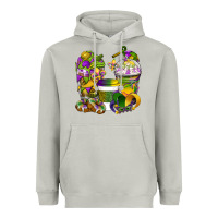 Moon Dust Mardi Gras Coffee Cups Heavyweight Hoodie - BundleAndBundleShop