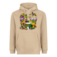 Mushroom Mardi Gras Coffee Cups Heavyweight Hoodie - BundleAndBundleShop