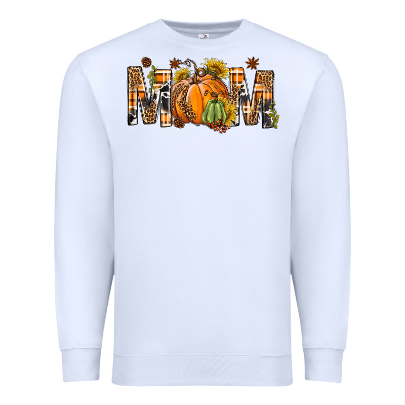Western Mom With Pumpkins Premium Sweatshirt by BundleAndBundleShop | Teevron