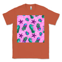 Copper summer ocean seamless pattern Classic Tee - BundleAndBundleShop