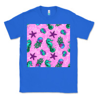 True Royal summer ocean seamless pattern Classic Tee - BundleAndBundleShop