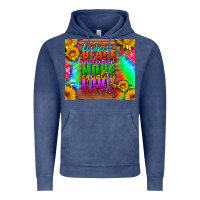 Vintage Denim kindness peace inclusion hope equality love diversity Vintage Hoodie - HRA Design Shop