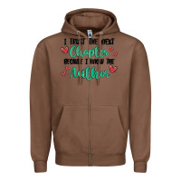 Chestnut capter author Zipper Hoodie - MaliasSmallBusiness