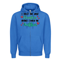 True Royal capter author Zipper Hoodie - MaliasSmallBusiness