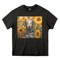 Asphalt dalmatian Heavy Core Tee - Unal Design