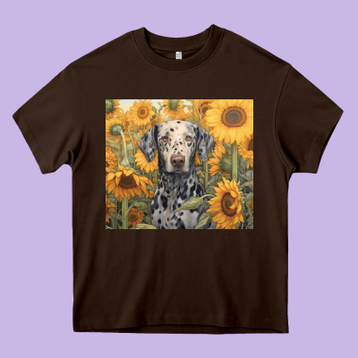 Dalmatian Heavy Core Tee Designed By Unal Design