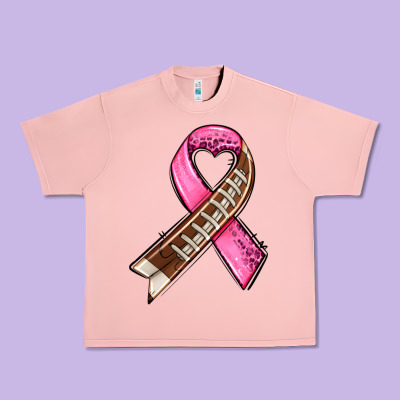 Breast Cancer Sport Ribbons Urban Heavy Tee Designed By Adodesignshop