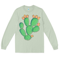Matcha texas prickly pear cactus Long Sleeve Tee - Artiststas