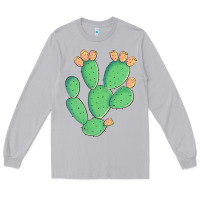 Moon Dust texas prickly pear cactus Long Sleeve Tee - Artiststas