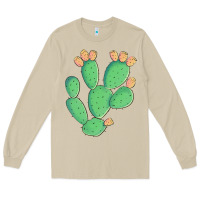 Mushroom texas prickly pear cactus Long Sleeve Tee - Artiststas