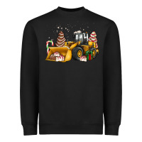 Black little debbie tree cakes bulldozer Heavyweight Sweatshirt - JahusDesignShop