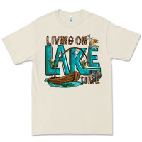 Bone living on lake time Premium Tee - texasbilliewilder