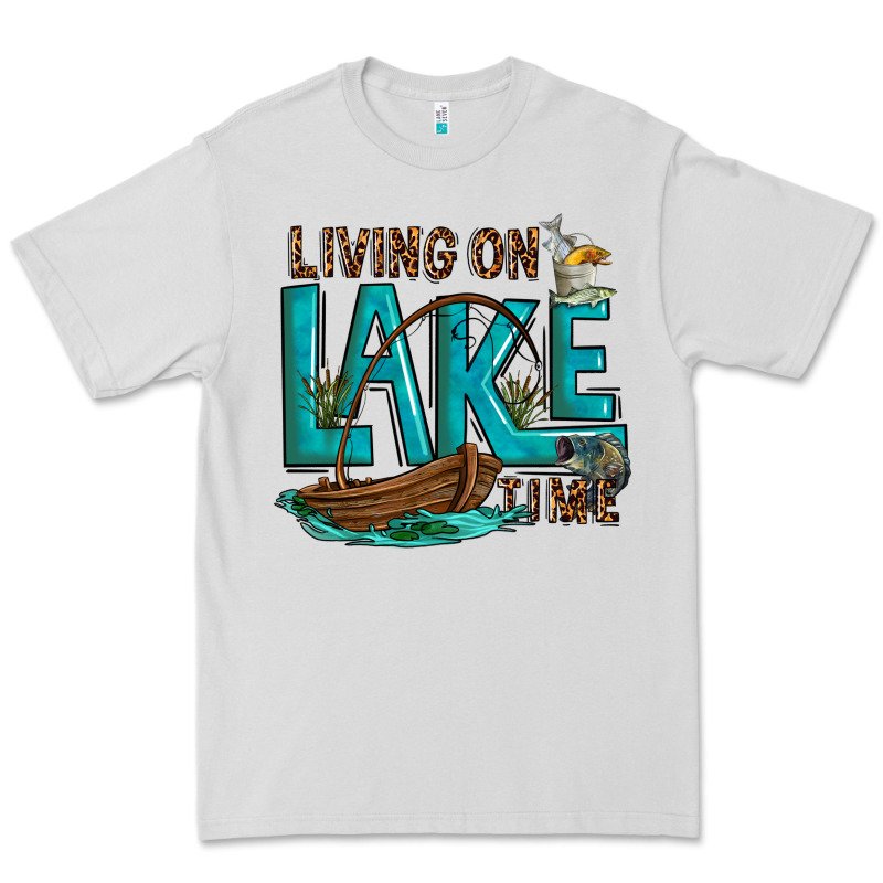 Living On Lake Time Premium Tee by texasbilliewilder | Teevron