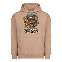 Pigment Burro Just a little moody baby cow Urban Hoodie - HowdyJamesFarm