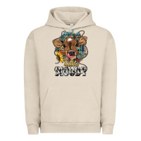 Pigment French Oak Just a little moody baby cow Urban Hoodie - HowdyJamesFarm