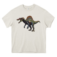 Cream spinosaurus Heavy Core Tee - Artiststas