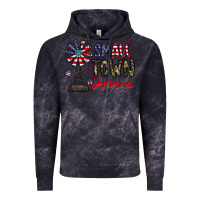Cloud Black small town america Vintage Hoodie - CowhideDigitalArt