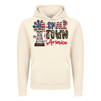 Vintage Artic small town america Vintage Hoodie - CowhideDigitalArt