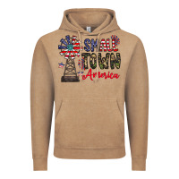 Vintage Coffee small town america Vintage Hoodie - CowhideDigitalArt