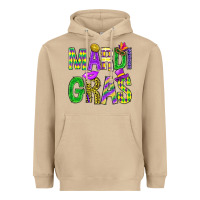 Mushroom Western Mardi Gras Heavyweight Hoodie - BundleAndBundleShop