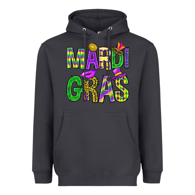 Western Mardi Gras Heavyweight Hoodie by BundleAndBundleShop | Teevron