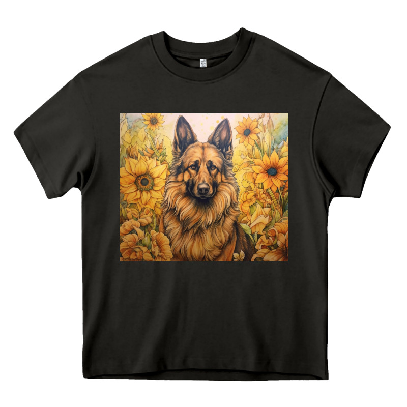 German Shepherd Heavy Core Tee by Unal Design | Teevron
