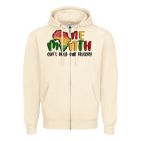 Sandshell one month cant hold our history Zipper Hoodie - MaliasSmallBusiness