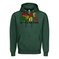 Sports Green one month cant hold our history Zipper Hoodie - MaliasSmallBusiness