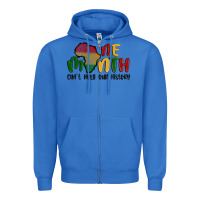True Royal one month cant hold our history Zipper Hoodie - MaliasSmallBusiness