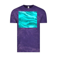 Cloud Purple turquoise glitter Vintage Tee - JahusDesignShop