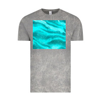 Cloud Rock turquoise glitter Vintage Tee - JahusDesignShop